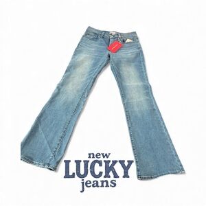 Lucky Brand Sweet Mid Rise Boot Jeans NWT 6 28 Retail 99